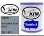 Preview: Mazda, Northsea Blue Mica, 28F / KR: 1L Lackdose, von ATW Autoteile West.